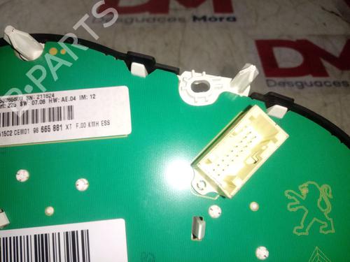 Instrument cluster CITROËN C3 II (SC_)  | BP12937604C47 