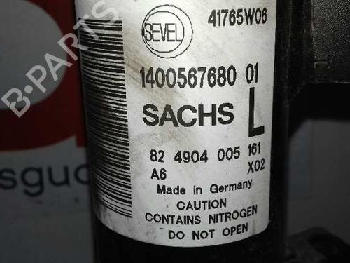Right front shock absorber CITROËN JUMPY II Van 1.6 HDi 90 8V | BP12852938M17 