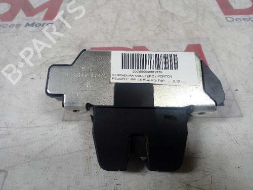 Used Tailgate lock PEUGEOT 208 I (CA_, CC_) 1.6 HDi / BlueHDi 75 (75 hp) 12839150