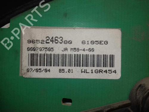 Instrument cluster CITROËN BERLINGO / BERLINGO FIRST Box Body/MPV (M_) 2.0 HDI 90 4WD (MBRHY, MCRHY) | BP12644279C47 