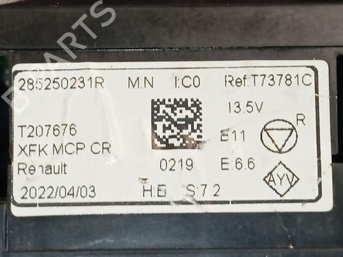 Climate control RENAULT KANGOO Express (FW0/1_) 1.5 dCi 75 (FW07, FW10, FW04) | BP36385852I5 - Image 5