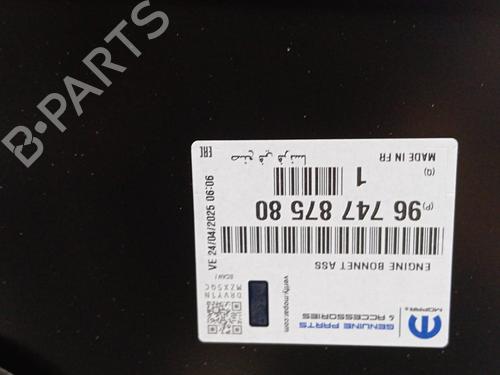 Hood CITROËN C-ELYSEE (DD_)  | BP27180875C1