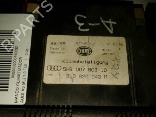 Climate control AUDI A3 (8L1) 1.9 TDI | BP12645524I5 