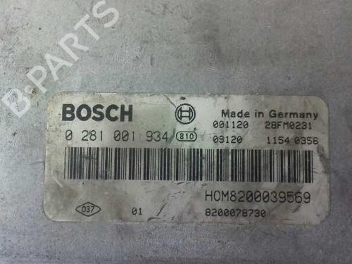 Motorstyringsenhet RENAULT MEGANE I Coach (DA0/1_) 1.9 dCi (DA05, DA1F) (102 hp) 16955079