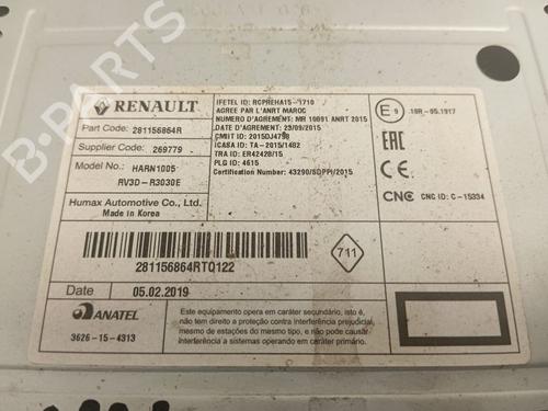 Radio DACIA DOKKER MPV (KE_)  | BP25855478E6 