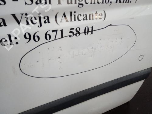 Left front door MERCEDES-BENZ VITO / MIXTO Van (W639) 109 CDI (639.601, 639.603, 639.605) | BP15231521C2 