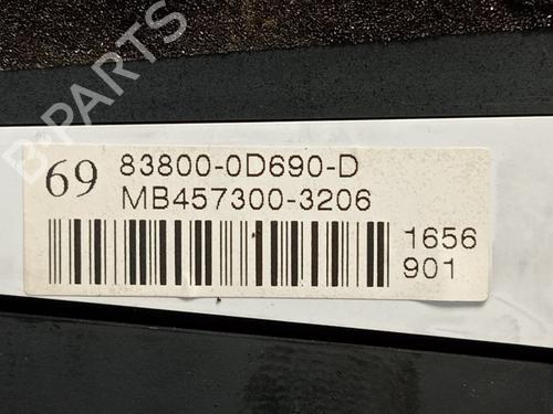 Instrument cluster TOYOTA YARIS (_P9_) 1.4 D-4D (NLP90_, NLP90R) | BP17828037C47 