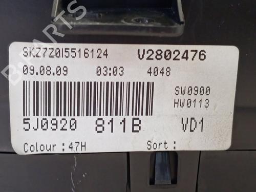 Instrument cluster SKODA FABIA II (542)  | BP22406264C47 