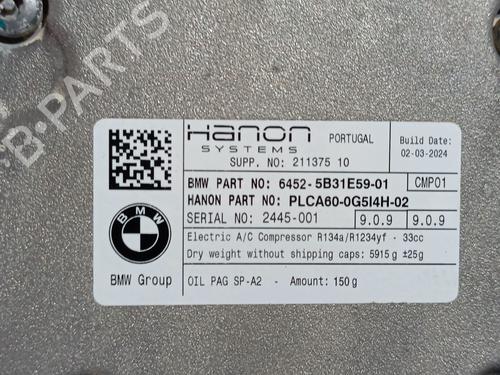 AC compressor BMW 7 (G70) i7 xDrive60, L | BP37173511M34 - Image 5