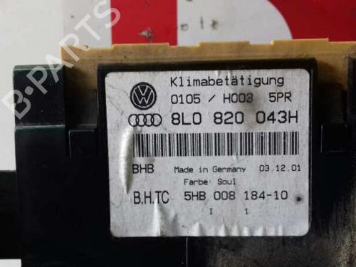 Commande Chauffage AUDI A3 (8L1)  | BP12651316I5 