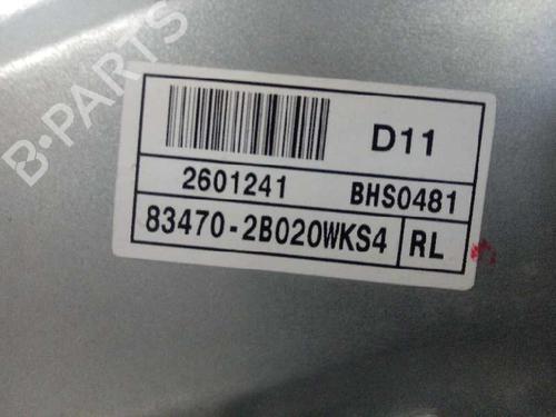 Rear left window mechanism HYUNDAI SANTA FÉ II (CM) 2.2 CRDi GLS | BP16049268C24 