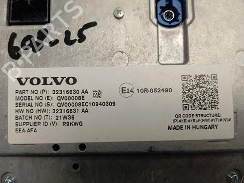 Display monitor VOLVO XC40 (536)  | BP28031107C48 