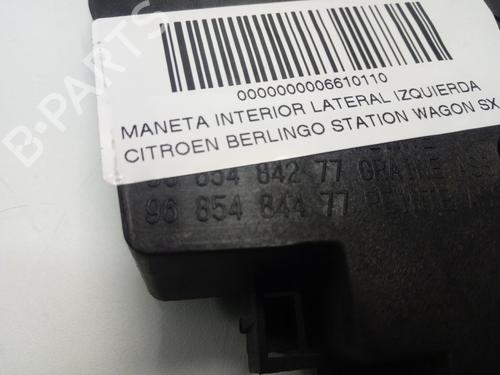 Innvendig håndtak CITROËN BERLINGO MULTISPACE (B9) 1.6 HDi 110 | BP15231601I7 