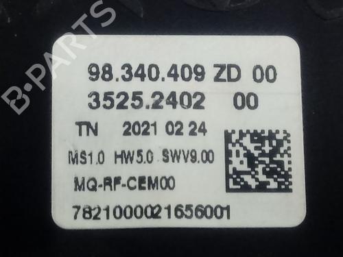 Climate control PEUGEOT RIFTER  | BP19515114I5 