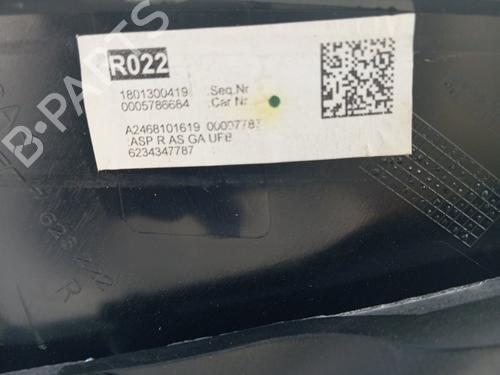 Right mirror MERCEDES-BENZ B-CLASS Sports Tourer (W246, W242)  | BP24238904C27 
