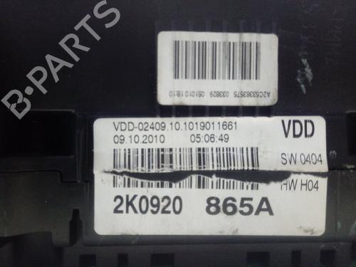 Instrument cluster VW CADDY III Box Body/MPV (2KA, 2KH, 2CA, 2CH)  | BP17028036C47