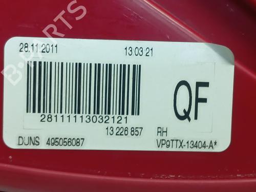 Left taillight OPEL INSIGNIA A Sports Tourer (G09)  | BP29606394C34 