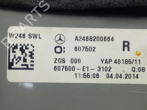 Right taillight MERCEDES-BENZ B-CLASS Sports Tourer (W246, W242) B 180 CDI / d (246.212) | BP19063182C35 