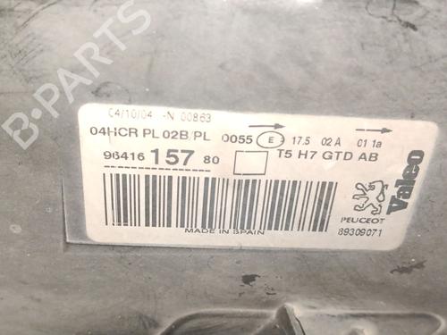 Left headlight PEUGEOT 307 CC (3B) 2.0 16V | BP32059432C28 