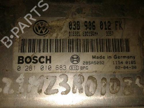 Engine control unit (ECU) SEAT LEON (1M1) 1.9 TDI | BP12677553M57 