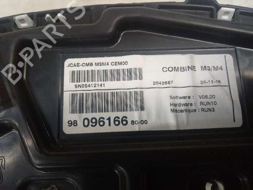 Instrument cluster CITROËN C-ELYSEE (DD_) 1.6 BlueHDi 100 | BP12656782C47 