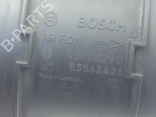 Mass air flow sensor CHEVROLET CRUZE (J300) 2.0 CDI | BP18656302M95 
