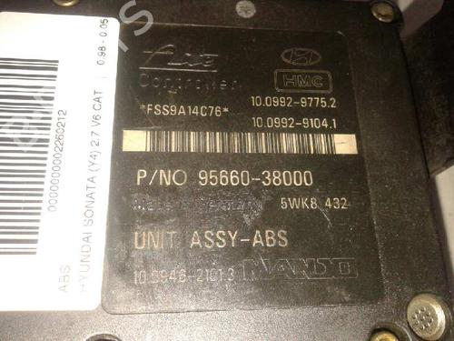 ABS pump HYUNDAI SONATA IV (EF) 2.7 V6 | BP12637326M43 