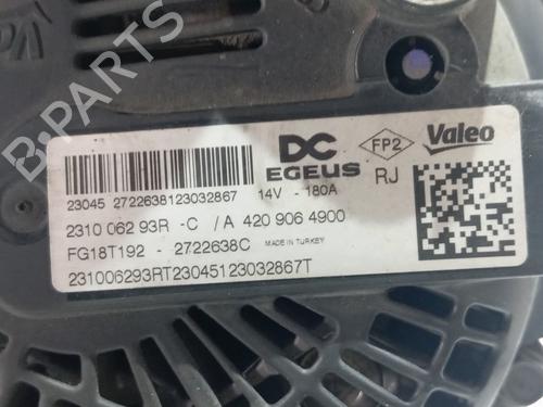 Alternator RENAULT MEGANE IV Hatchback (B9A/M/N_) 1.5 Blue dCi 115 (B9A6) | BP39568788M7 - Image 5
