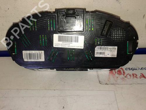 Instrument cluster RENAULT MEGANE III Hatchback (BZ0/1_, B3_) 1.2 TCe (BZ2B, BZ11) | BP12639449C47 