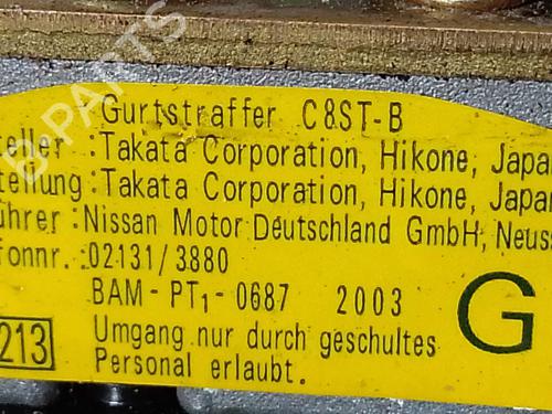 Front left seatbelt NISSAN NAVARA NP300 (D40) | BP35933501I26 - Image 5