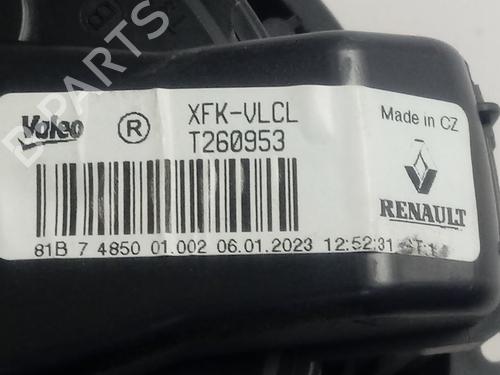 Heater blower motor RENAULT KANGOO III MPV  | BP22295785M62 