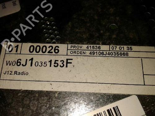 Radio SEAT IBIZA IV ST (6J8, 6P8)  | BP12637712E6 