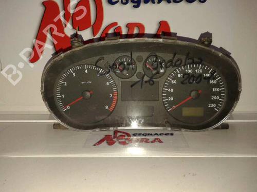 Used Instrument cluster SEAT IBIZA II (6K1) 1.6 i (75 hp) 12639310
