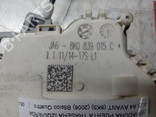 Vergrendeling links achter AUDI A4 B8 Avant (8K5) [2007-2017]  12674639