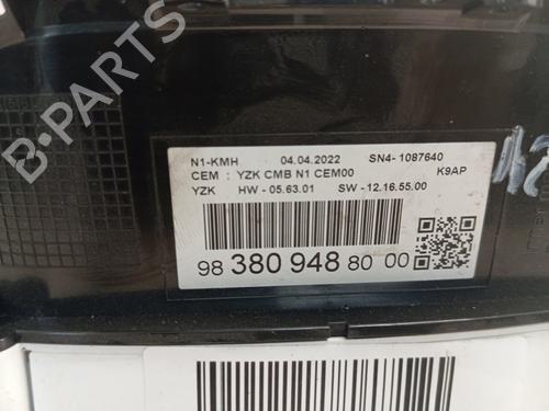 Instrument cluster PEUGEOT PARTNER Box Body/MPV (K9)  | BP22769855C47 