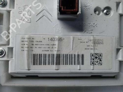 Instrument cluster PEUGEOT 2008 I (CU_)  | BP15885062C47