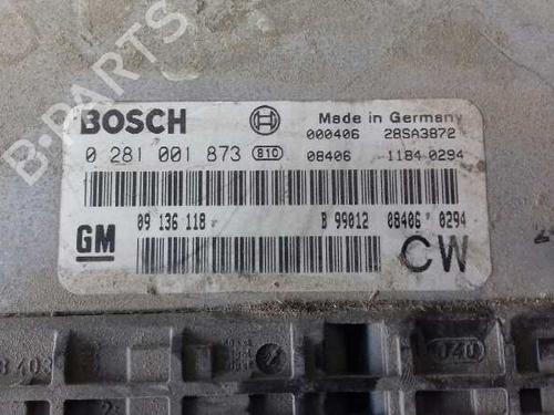 Engine control unit (ECU) OPEL VECTRA B (J96) 2.0 DTI 16V (F19) | BP12649457M57 