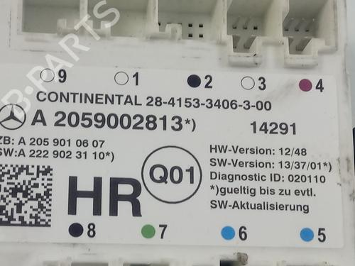 Comfort control module MERCEDES-BENZ C-CLASS (W205) C 220 BlueTEC / d (205.002, 205.004) | BP18001762M56 