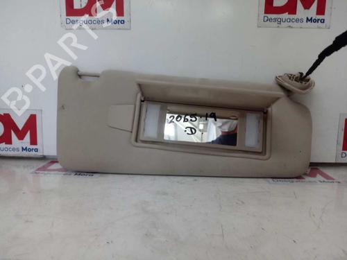 Right sun visor JAGUAR XF I (X250) 3.0 D | BP12654069I2 