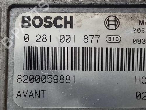 Engine control unit (ECU) RENAULT SCÉNIC I MPV (JA0/1_, FA0_) 1.9 dTi (JA0N) | BP12654027M57 