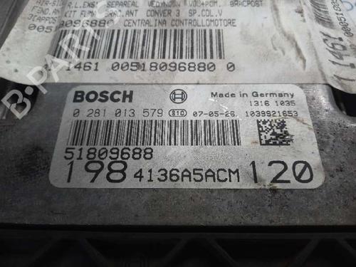 Engine control unit (ECU) FIAT BRAVO II (198_) 1.9 D Multijet (198AXB1A) | BP12652736M57 