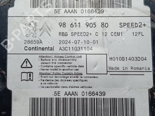 ECU airbags PEUGEOT 2008 I (CU_) 1.2 THP 130 / PureTech 130 | BP27363273M53 