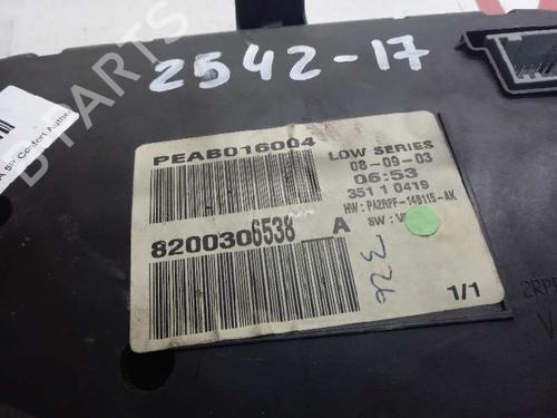 Instrument cluster RENAULT MEGANE II Saloon (LM0/1_) 1.9 dCi (LM0G, LM1G, LM2C) | BP12642167C47 