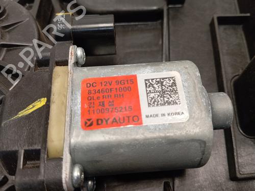 Rear right window mechanism KIA SPORTAGE IV (QL, QLE)  | BP27483345C25 