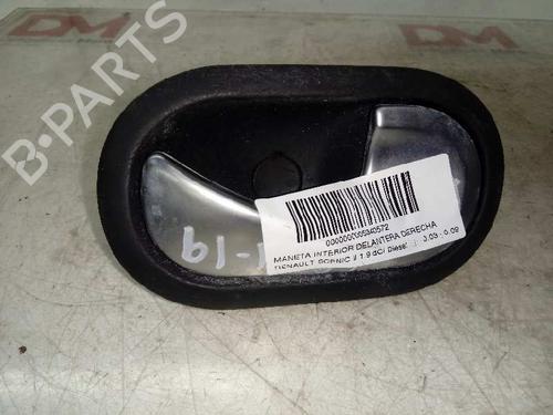 Front right interior door handle RENAULT SCÉNIC II (JM0/1_) 1.9 dCi (JM0G, JM12, JM1G, JM2C) | BP16534960I14