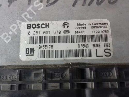 Engine control unit (ECU) OPEL ASTRA G Hatchback (T98) 1.7 TD (F08, F48) | BP12650729M57 