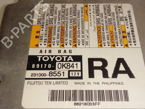 Airbag Kit TOYOTA HILUX VIII Pickup (_N1_)  | BP16690391C86 