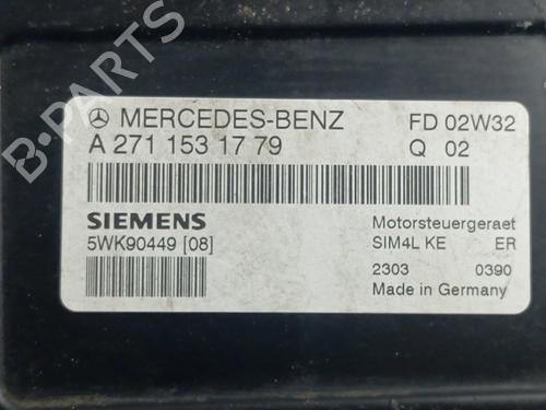 Engine control unit (ECU) MERCEDES-BENZ C-CLASS Coupe (CL203) C 180 Kompressor (203.746) | BP28812632M57