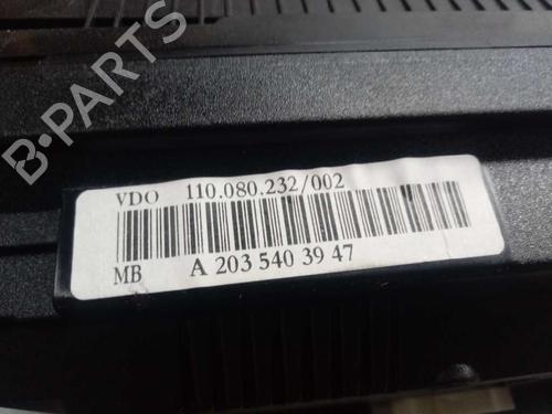 Instrument cluster MERCEDES-BENZ C-CLASS Coupe (CL203) C 180 (203.735) | BP16959954C47