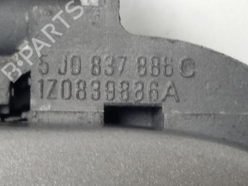 Rear left exterior door handle SKODA OCTAVIA II (1Z3) 1.6 TDI | BP13665095C130